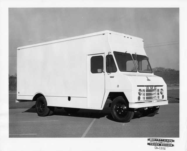 1968 GMC Delivery Truck with Boyertown Body Press Photo 0221