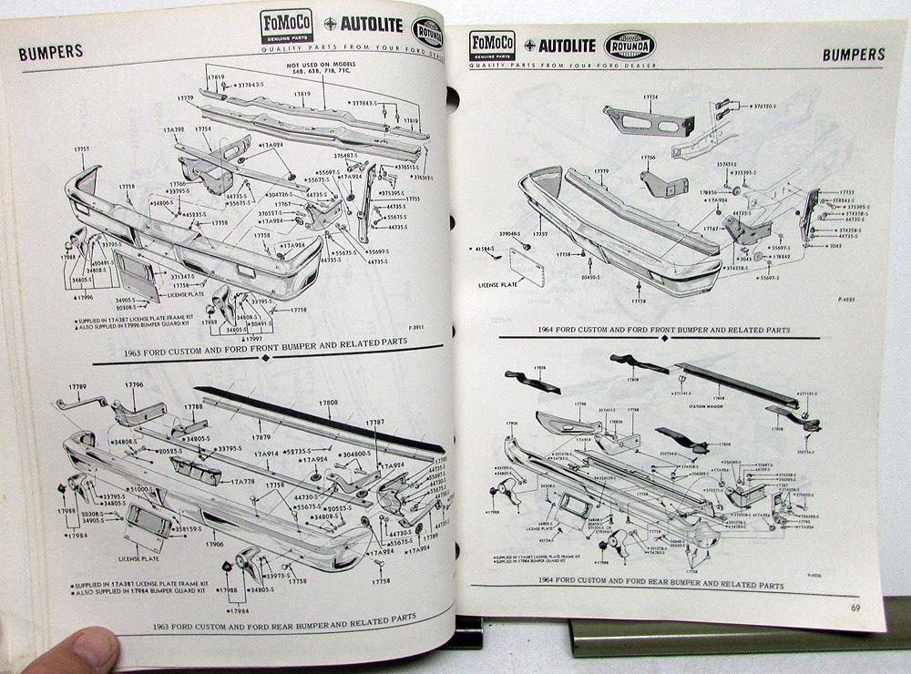 1965 Mustang Parts Diagram