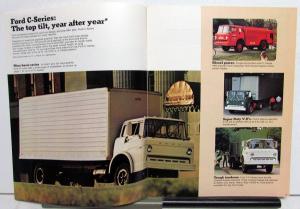 1979 Ford C CT Series Tilt Cab Trucks Sales Brochure Original
