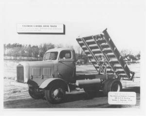 1950 Coleman 4-Wheel Drive G55 Dump Body Truck Press Photo 0003