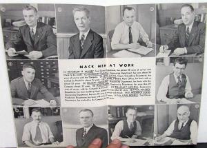 1946 Allentown Mack Bulldog Truck Factory Employee Newsletter Magazine February