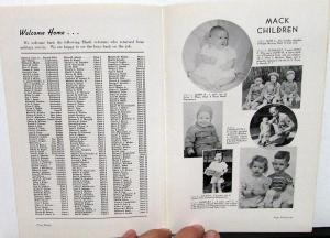 1946 Allentown Mack Bulldog Truck Factory Employee Newsletter Magazine February