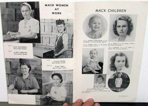 1945 Allentown Mack Bulldog Truck Factory Employee Newsletter Magazine September