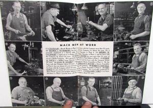 1945 Allentown Mack Bulldog Truck Factory Employee Newsletter Magazine May