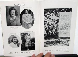 1944 Allentown Mack Bulldog Truck Factory Employee Newsletter Magazine February