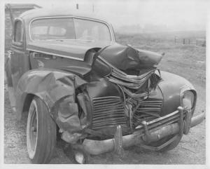 1930s DeSoto Crash Accident Photo Lot