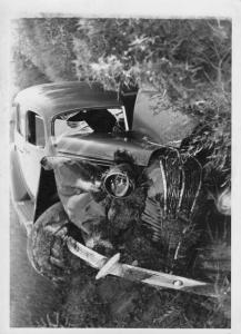 1930s DeSoto Crash Accident Photo Lot