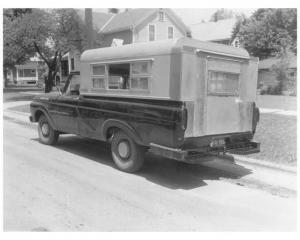 1961 Ford F250 with Pierce Body Press Photo Lot 0262