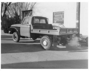 1961 Ford F250 with Pierce Body Press Photo Lot 0262