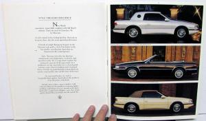 1990 Chrysler TC By Maserati Dealer Prestige Sales Brochure Original