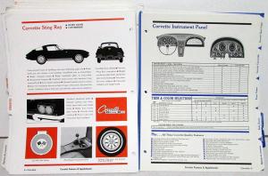 1964 Chevrolet Finger Tip Facts Dealer Album Chevelle Corvette Impala Corvair