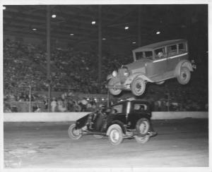 1940s Demolition Derby / Stunt Car Photo Lot