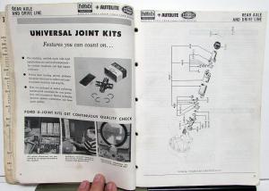1966 Ford Ready Reference Parts Catalog Mustang Thunderbird Ranchero Pick-up 65