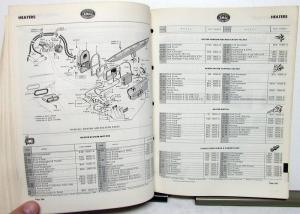 1962 Ford Quick Reference Parts Catalog T-Bird Falcon Fairlane Galaxie Pick-up