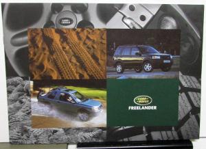 1997 Land Rover Freelander Foreign Dealer Sales Portfolio Brochures German Text