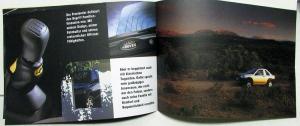 1997 Land Rover Freelander Foreign Dealer Sales Portfolio Brochures German Text