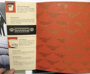 1962 Imperial Dealer Prestige Sales Brochure Crown Le Baron Convertible Original