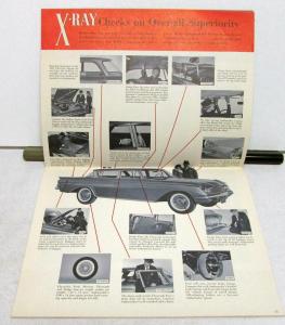 1961 Rambler Ambassador X-Ray Sales Brochure Comparison With Competition Orig