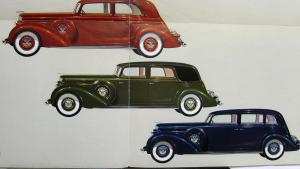 1936 Lincoln V12 Roadster Limo Coupe Berline Sedan Sales Folder Brochure ORIG