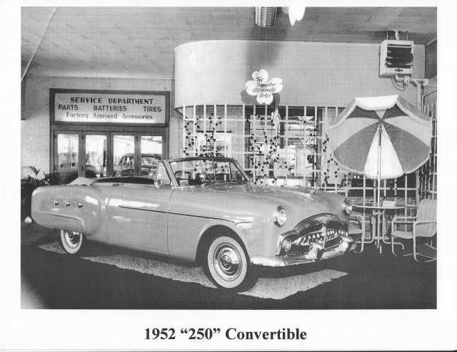 1952 Packard 250 Convertible Press Photo 0025