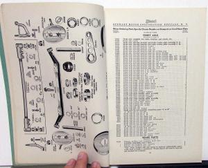 1928 Stewart Motor Trucks 25X 2 Ton Instruction Repair Parts Catalog Owners Man