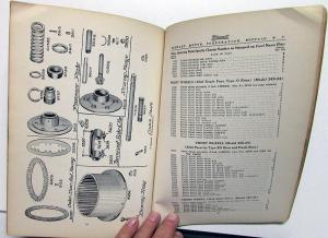 1928 Stewart Motor Trucks Model 24 24X 11/2 Ton Instruction Repair Parts Catalog