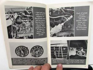 1956 Chevrolet Dealer Service Information Instructional Booklet Air-Conditioning