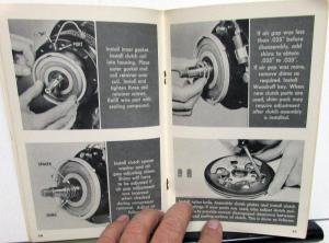1956 Chevrolet Dealer Service Information Instructional Booklet Air-Conditioning