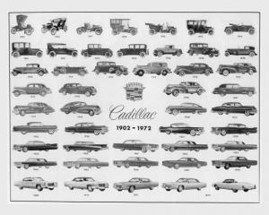 1902-1972 Cadillac Through the 70 Years Press Photo 0105