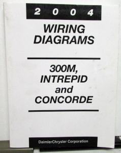 2004 Chrysler Dodge 300M Intrepid Concorde Electrical Wiring Diagrams Manual