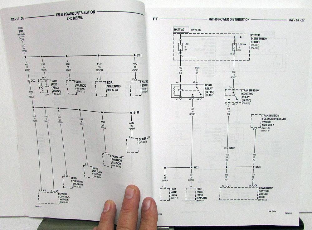 2004 Chrysler Pt Cruiser Electrical Wiring Diagrams Shop