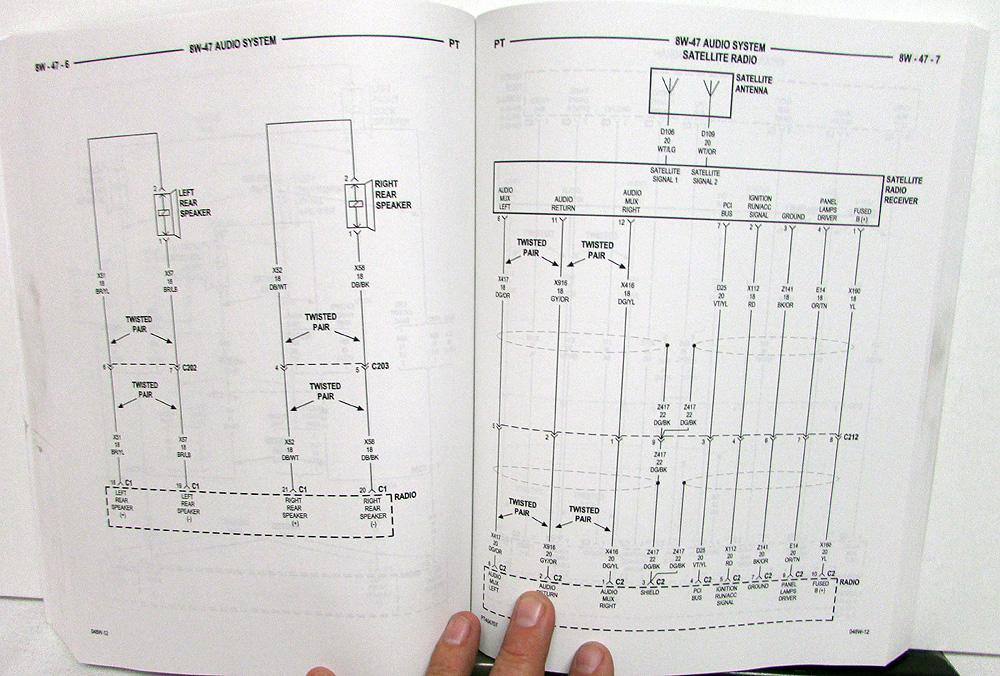 2004 Chrysler Pt Cruiser Electrical Wiring Diagrams Shop