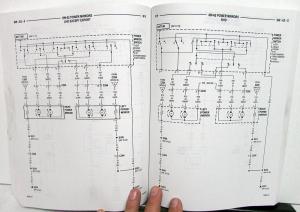 2004 Chrysler PT Cruiser Electrical Wiring Diagrams Shop Service Manual
