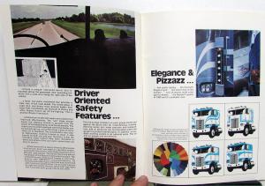 1974 Diamond Reo Royale II Dealer Sales Brochure Cabover Diesel Tractor