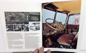 1973-1974 Diamond REO Apollo 92 Truck Dealer Sales Brochure 92 Inch BBC Tractor