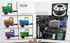 1973-1974 Diamond REO Apollo 92 Truck Dealer Sales Brochure 92 Inch BBC Tractor