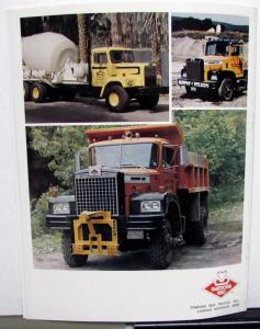 1974 Diamond Reo Apollo 101 Truck Sales Brochure Diesel and Gas Tractor