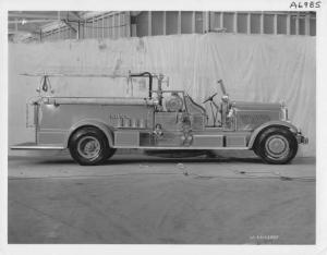 1936 Mack Series 21 New York Fire Department Fire Truck Press Photo 0172 - FDNY