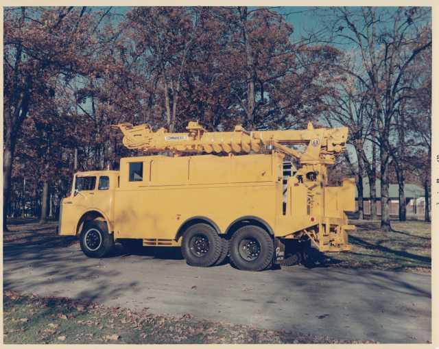1969 Ford CT-800 Truck with Pierce Body Color Press Photo 0272