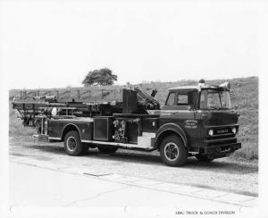 1962-1965 GMC 7000 American LaFrance Fire Truck Press Photo 0229 - Lawrenceburg