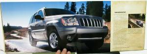 2004 Jeep Foreign Dealer Sales Brochure German Text Wrangler Grand Cherokee