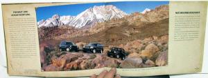 2004 Jeep Foreign Dealer Sales Brochure German Text Wrangler Grand Cherokee