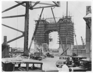 1934 JP Carlin Construction Company Press Photos Lot 0012 - Bourne Bridge