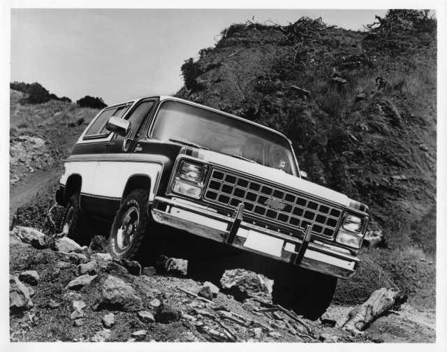 1980 Chevrolet Blazer Truck Factory Press Photo & Release 0300