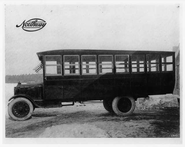 1920s Northway Bus Press Photo 0003