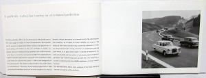 1964 Mercedes-Benz 220 Sales Brochure Large Folder with Spec Data Sheet P2234/6