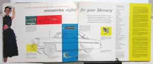 1954 Mercury Monterey Sun Valley Coupe Sedan Convertible Wagon Sales Brochure XL