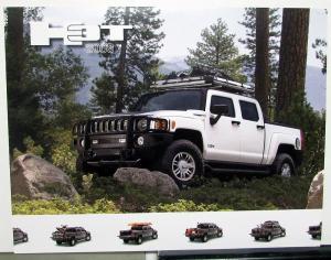 2009 Hummer H3 Dealer Sales Brochure Cards Set Of 3 Features Options Specs