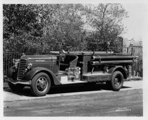 1936 Mack Jr Type 309 Fire Truck Press Photo 0187