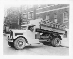 1934 White Model 631K Dump Truck Press Photo 0062 - Boston Ice Co Fuel Dept